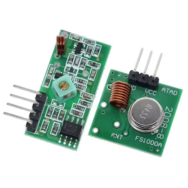 433 MHz RF Wireless Receiver-Transmitter Module 433 MHz RF Wireless Receiver-Transmitter Module