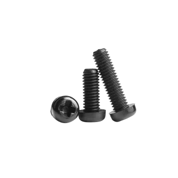 M3 x 6mm Plastic Nylon Bolt - Screw - Black M3 x 6mm Plastic Nylon Bolt - Screw - Black