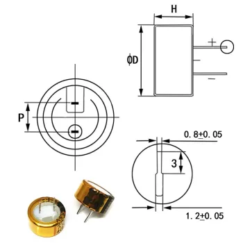0.1F 5.5V Superfarad Capacitor Battery Type Super Capacitor 0.1F 5.5V Superfarad Capacitor Battery Type Super Capacitor