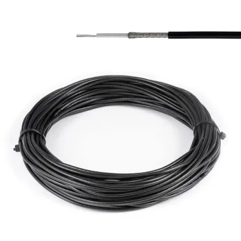 RG174-U Coaxial Cable 50 Ohm Flexible for RF Antenna - 1 Meter RG174-U Coaxial Cable 50 Ohm Flexible for RF Antenna - 1 Meter