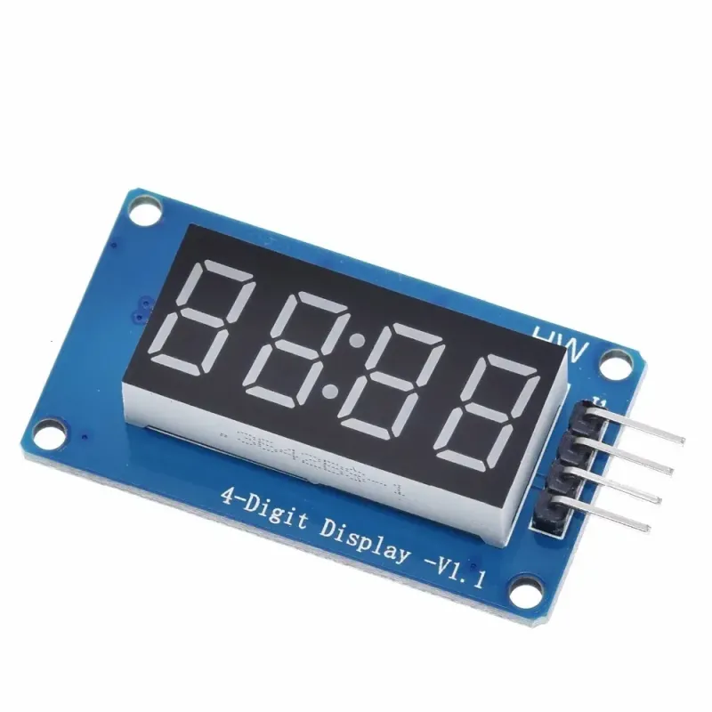 TM1637 Red Display Module - 7 Segment 4 Bits 0.36Inch Clock TM1637 Red Display Module - 7 Segment 4 Bits 0.36Inch Clock