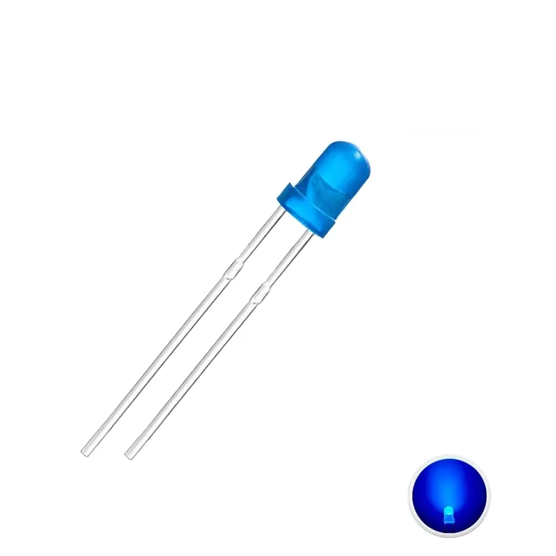 Led 3mm - Albastru Led 3mm - Albastru