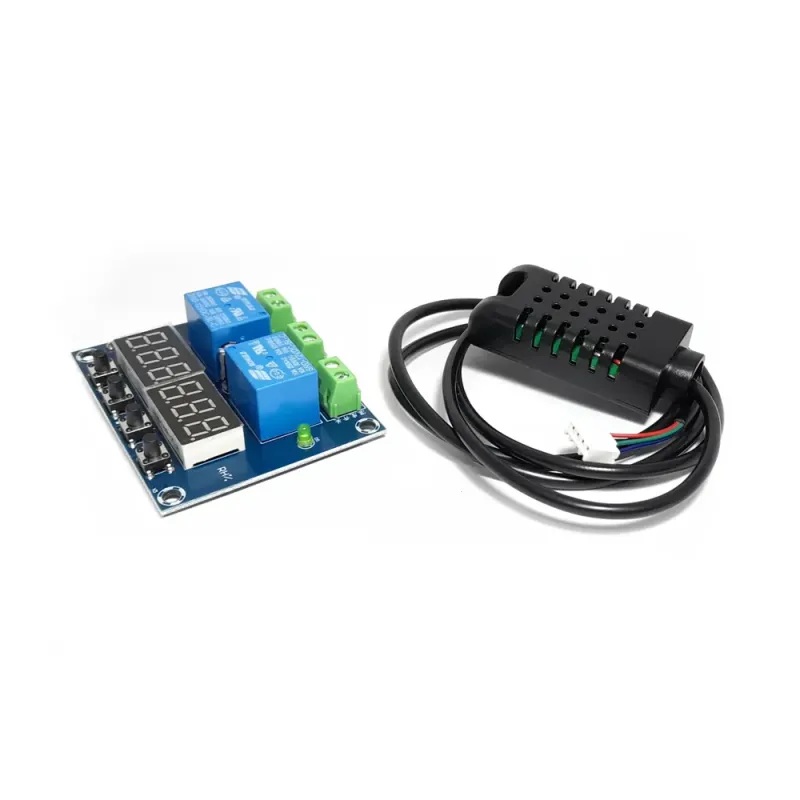 XH-M452 Termostat Digital Pentru Controlul Temperaturii și Umidității - 12V DC XH-M452 Termostat Digital Pentru Controlul Temperaturii și Umidității - 12V DC