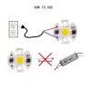 220V 5W Power Led Board Module IP65 Y32 6000-6500K White 220V 5W Power Led Board Module IP65 Y32 6000-6500K White