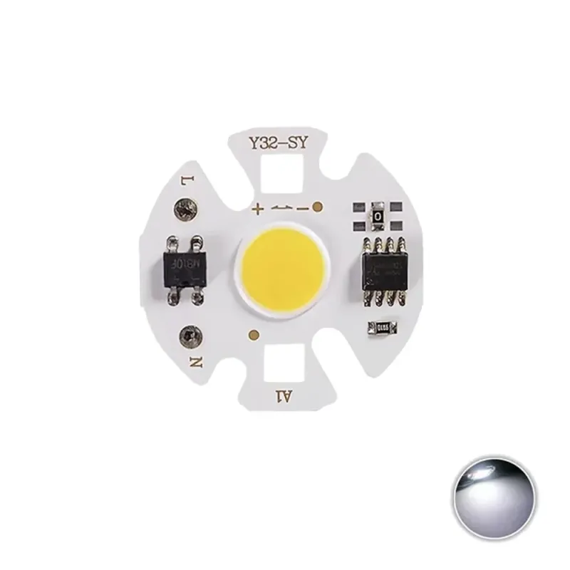 220V 5W Power Led Board Module IP65 Y32 6000-6500K White 220V 5W Power Led Board Module IP65 Y32 6000-6500K White