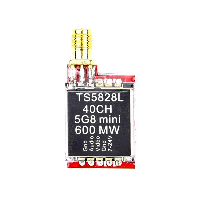 TS5828L 600MW 5.8Ghz 40CH Mini FPV Transmitter TS5828L 600MW 5.8Ghz 40CH Mini FPV Transmitter
