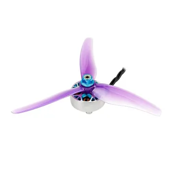 Gemfan Hurricane 51433 Set de Elice cu 3 Pale (4 bucăți) - Galben Gemfan Hurricane 51433 Set de Elice cu 3 Pale (4 bucăți) - Galben