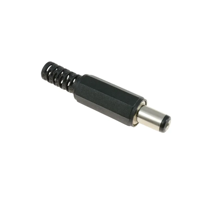 5.5 mm × 2.5 mm Male DC Power Plug — Short Type 5.5 mm × 2.5 mm Male DC Power Plug — Short Type