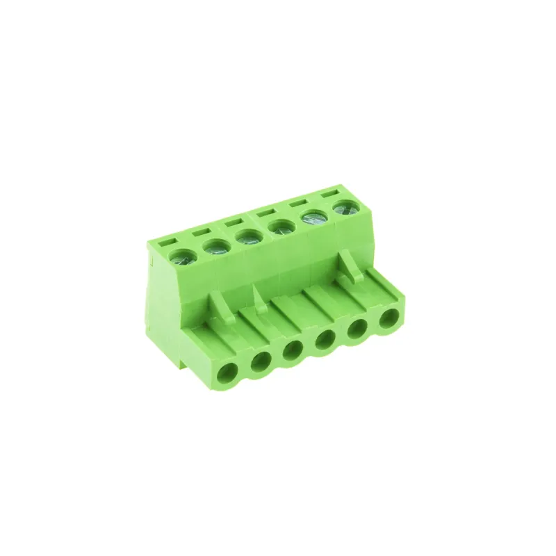 7.62mm 6 Pin Terminal Block Pluggable Connector Female 7.62mm 6 Pin Terminal Block Pluggable Connector Female