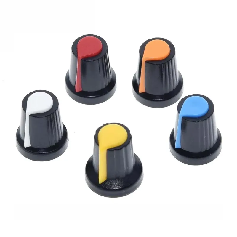 Potentiometer Knob Cap - White Potentiometer Knob Cap - White