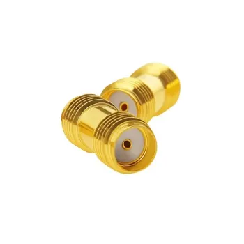 Conector Drept RF de la Femelă SMA la Femelă SMA