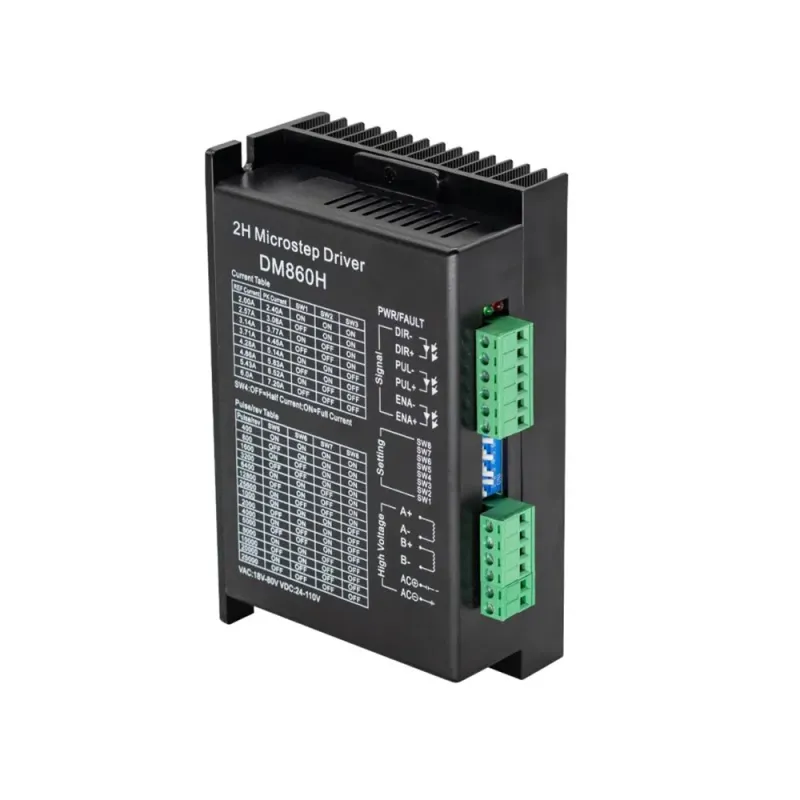 DM860H Stepper Motor Driver cu Ventilator de Răcire DM860H Stepper Motor Driver cu Ventilator de Răcire