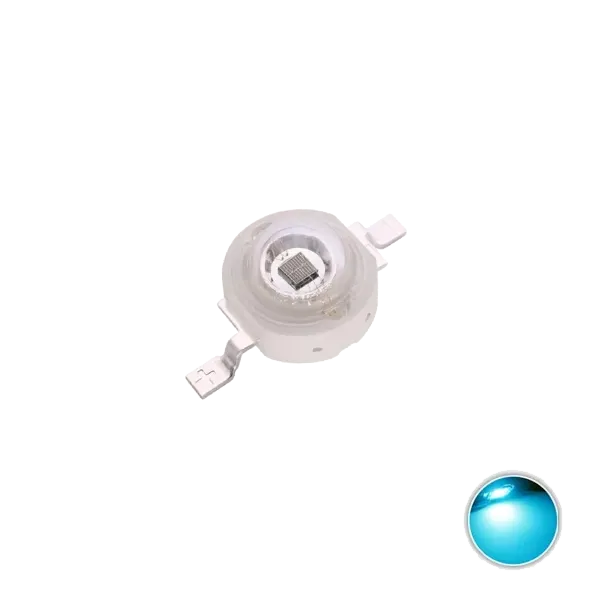 Led de Putere 1W CYAN 490 - 495nm Led de Putere 1W CYAN 490 - 495nm