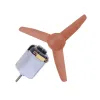 Mini DC Motor and Propeller Set–Brown Mini DC Motor and Propeller Set–Brown