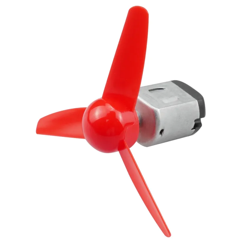 Mini DC Motor and Propeller Set–Brown Mini DC Motor and Propeller Set–Brown