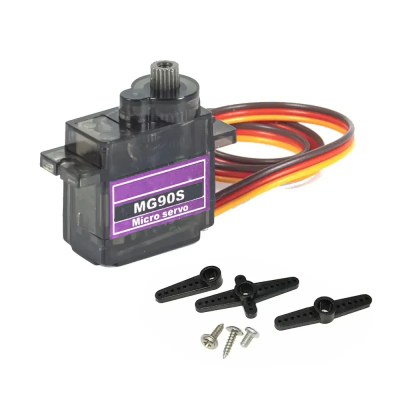 MG90S Servo Motor and Gear Set - 180 Degree MG90S Servo Motor and Gear Set - 180 Degree