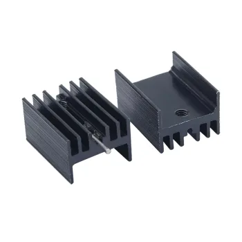 Aluminium TO-220 Transistor Heatsink 21x15x11 mm Aluminium TO-220 Transistor Heatsink 21x15x11 mm