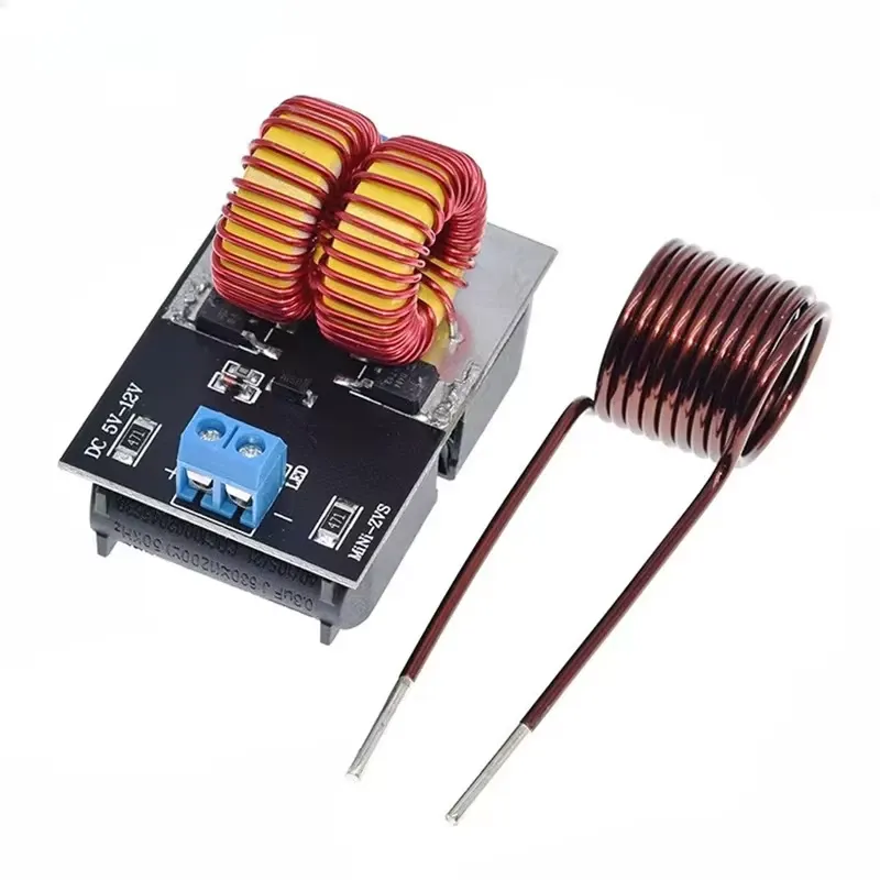 DC 5-12V Mini ZVS Low Voltage Induction Heating Power Supply Module DC 5-12V Mini ZVS Low Voltage Induction Heating Power Supply Module