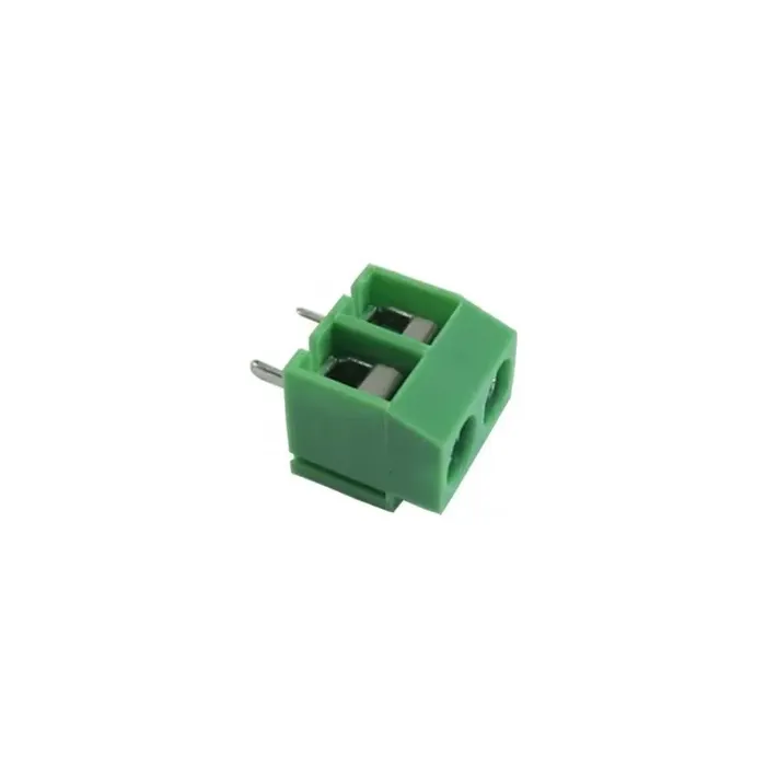 5.08 mm 2 Pin PCB Terminal Block (Height 10mm) - Green 5.08 mm 2 Pin PCB Terminal Block (Height 10mm) - Green