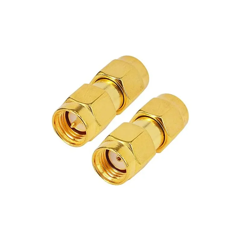 Conector Adaptor Drept SMA Masculin la RP-SMA Masculin RF Conector Adaptor Drept SMA Masculin la RP-SMA Masculin RF