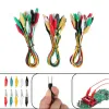 Crocodile Cable Set 10pcs Alligator Clips 5 Colour Crocodile Cable Set 10pcs Alligator Clips 5 Colour