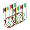 Crocodile Cable Set 10pcs Alligator Clips 5 Colour Crocodile Cable Set 10pcs Alligator Clips 5 Colour