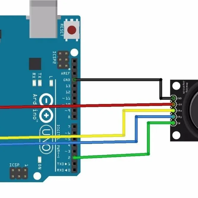 Arduino XY Joystick Module Arduino XY Joystick Module