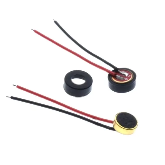 Capacitive Electret Microphone with Wire 4 x 1.5mm Capacitive Electret Microphone with Wire 4 x 1.5mm