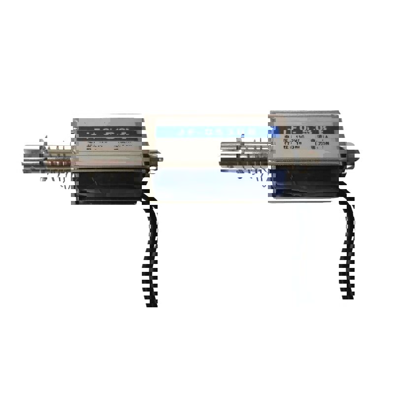JF-0530B Magnet Electric Liniar cu Bobină Spirală Push-Pull și Tensiune Continuă de 12 Volți JF-0530B Magnet Electric Liniar cu Bobină Spirală Push-Pull și Tensiune Continuă de 12 Volți