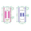 SOP-28 la DIP-28 SMD la DIP Placa Adaptoare IC SOP-28 la DIP-28 SMD la DIP Placa Adaptoare IC