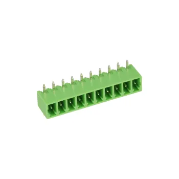 Conector Bloc Terminal 90C cu Unghi Drept de 3,81 mm - Tată Conector Bloc Terminal 90C cu Unghi Drept de 3,81 mm - Tată