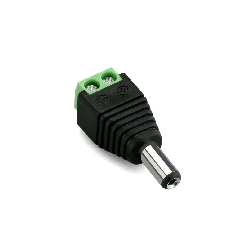 Barrel Jack Male Connector with Terminal Block Barrel Jack Male Connector with Terminal Block