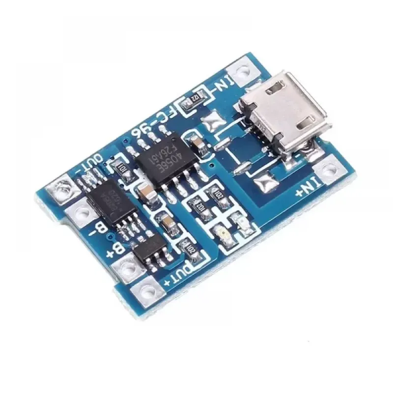 TP4056 Modul de Încărcare a Bateriei Litiu Lipo Protejat cu Micro USB TP4056 Modul de Încărcare a Bateriei Litiu Lipo Protejat cu Micro USB
