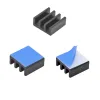 11x11x5 mm Aluminum IC Chip Heatsink Cooler with Thermal Conductive Tape 11x11x5 mm Aluminum IC Chip Heatsink Cooler with Thermal Conductive Tape