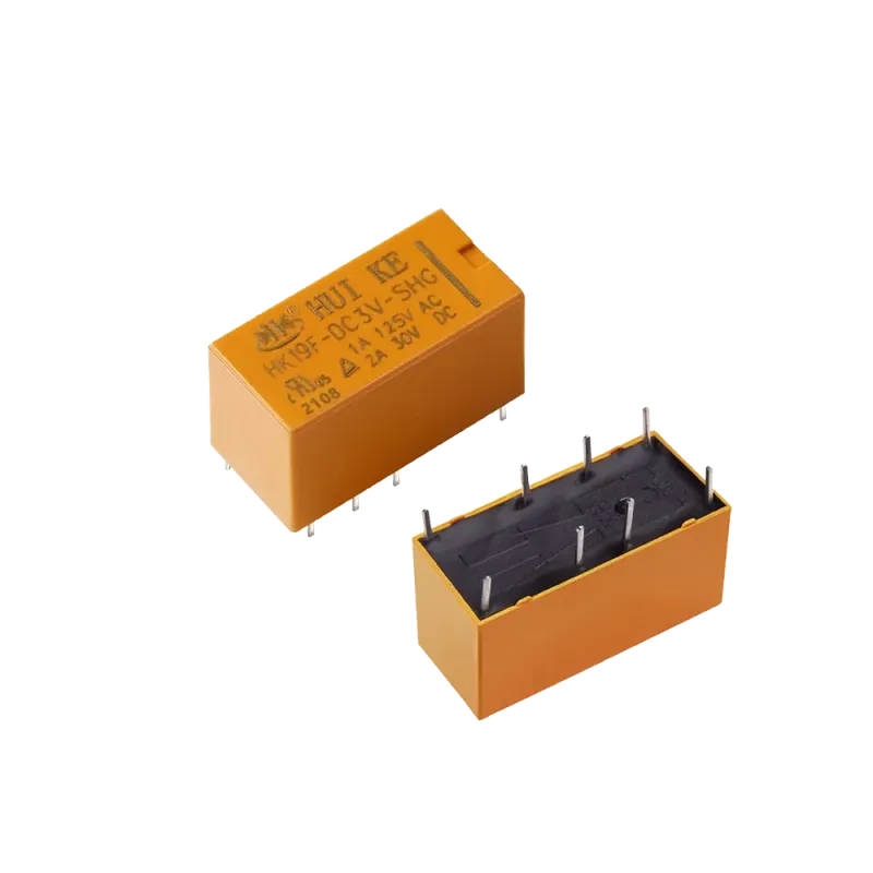 3V DC Relay 1A 125V Huike HK19F 8 Pin DPDT 3V DC Relay 1A 125V Huike HK19F 8 Pin DPDT