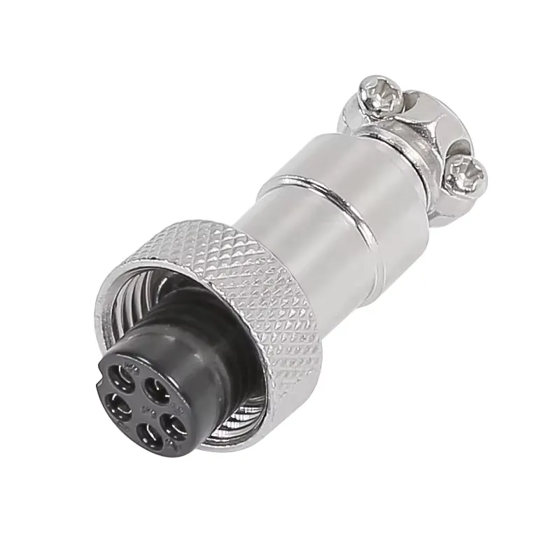 Mini XLR 5 Pin Female Chassis Panel Socket Plug MIC Connector Mini XLR 5 Pin Female Chassis Panel Socket Plug MIC Connector