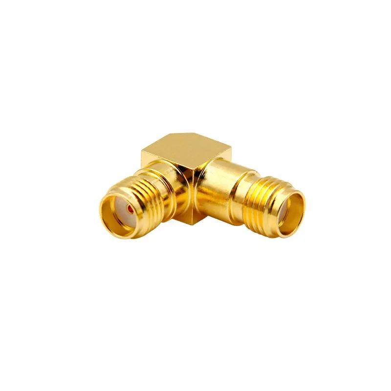 SMA Female to SMA Female RF Right Angle Connector SMA Female to SMA Female RF Right Angle Connector