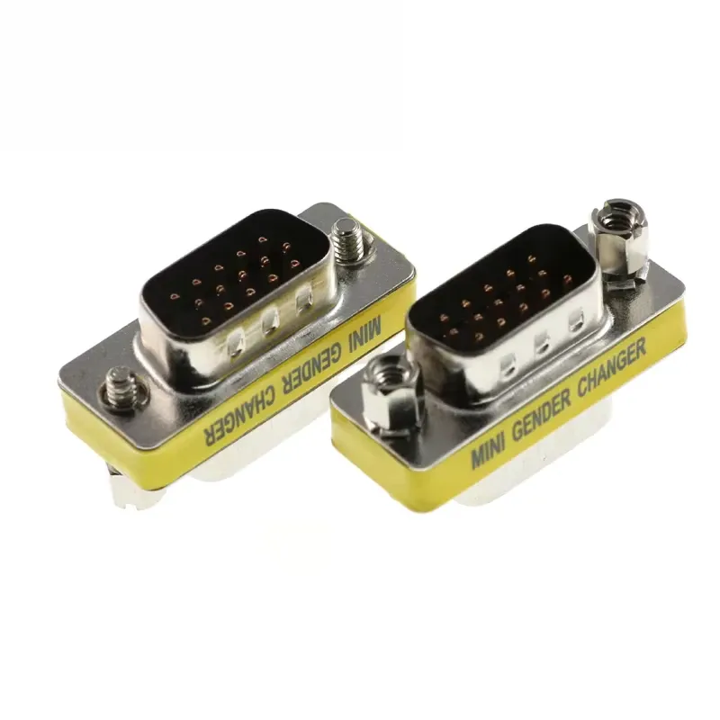 Conector DB-15 Conector DB15 D-SUB 15 Pini Mascul la Mufă Mascul Conector DB-15 Conector DB15 D-SUB 15 Pini Mascul la Mufă Mascul