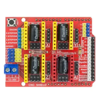 Arduino Uno CNC Shield V4(compatible with A4988) Arduino Uno CNC Shield V4(compatible with A4988)