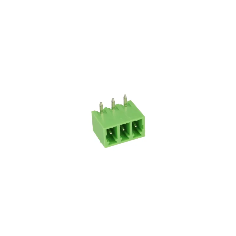 Conector Bloc Terminal 90C cu Unghi Drept de 3,81 mm - Tată Conector Bloc Terminal 90C cu Unghi Drept de 3,81 mm - Tată