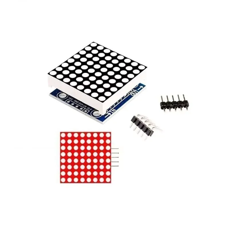 MAX7219 8x8 Red Dot Matrix Module MAX7219 8x8 Red Dot Matrix Module