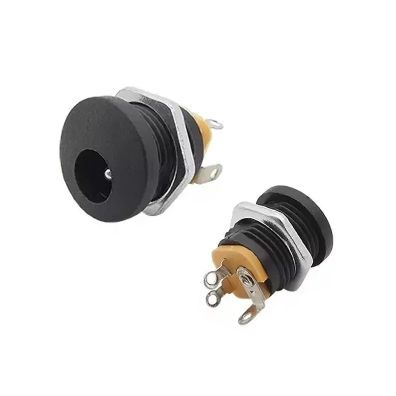 DC Power Jack (Panel-Mount) 5.5 × 2.5 mm—Female DC Power Jack (Panel-Mount) 5.5 × 2.5 mm—Female