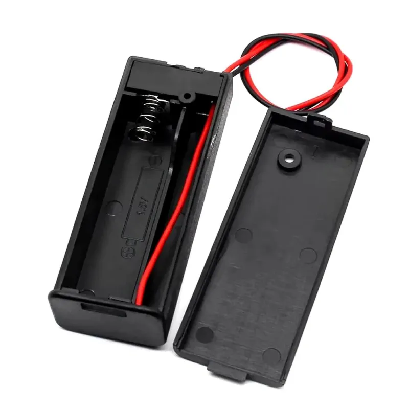1xAA Battery Holder Battery Case With On/Off Switch 1xAA Battery Holder Battery Case With On/Off Switch