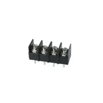 Barrier Terminal Block Connector 7.62mm 4 Pin Barrier Terminal Block Connector 7.62mm 4 Pin