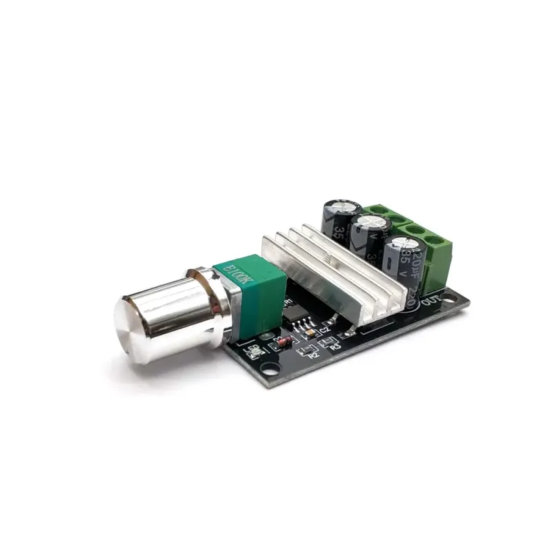 Regulator de Viteză Pentru Motor DC 6-28V 3A cu Modulare a Lățimii Impulsurilor Regulator de Viteză Pentru Motor DC 6-28V 3A cu Modulare a Lățimii Impulsurilor