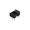 2x3 IC - DIP Integrated Circuit Socket 6 Pins 2x3 IC - DIP Integrated Circuit Socket 6 Pins