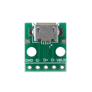 Modul Adaptor Micro USB Dual In-line Package Modul Adaptor Micro USB Dual In-line Package