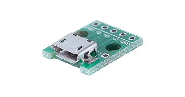 Micro Usb Socket Inline Alte Electronice : Modul Adaptor Micro USB Dual In-line Package ...