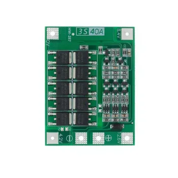 3S 40A 12.6V Lithium Battery Protection Board with Balance Function – 3S 40A BMS Module 3S 40A 12.6V Lithium Battery Protection Board with Balance Function – 3S 40A BMS Module