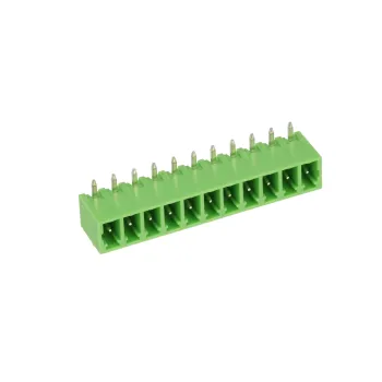 Conector Bloc Terminal 90C cu Unghi Drept de 3,81 mm - Tată Conector Bloc Terminal 90C cu Unghi Drept de 3,81 mm - Tată